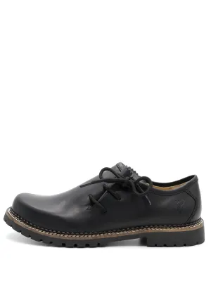 010250-0941    579 H   Spieth & Wensky Gerd Leather Haferl Shoe Black Premium Nappa leather