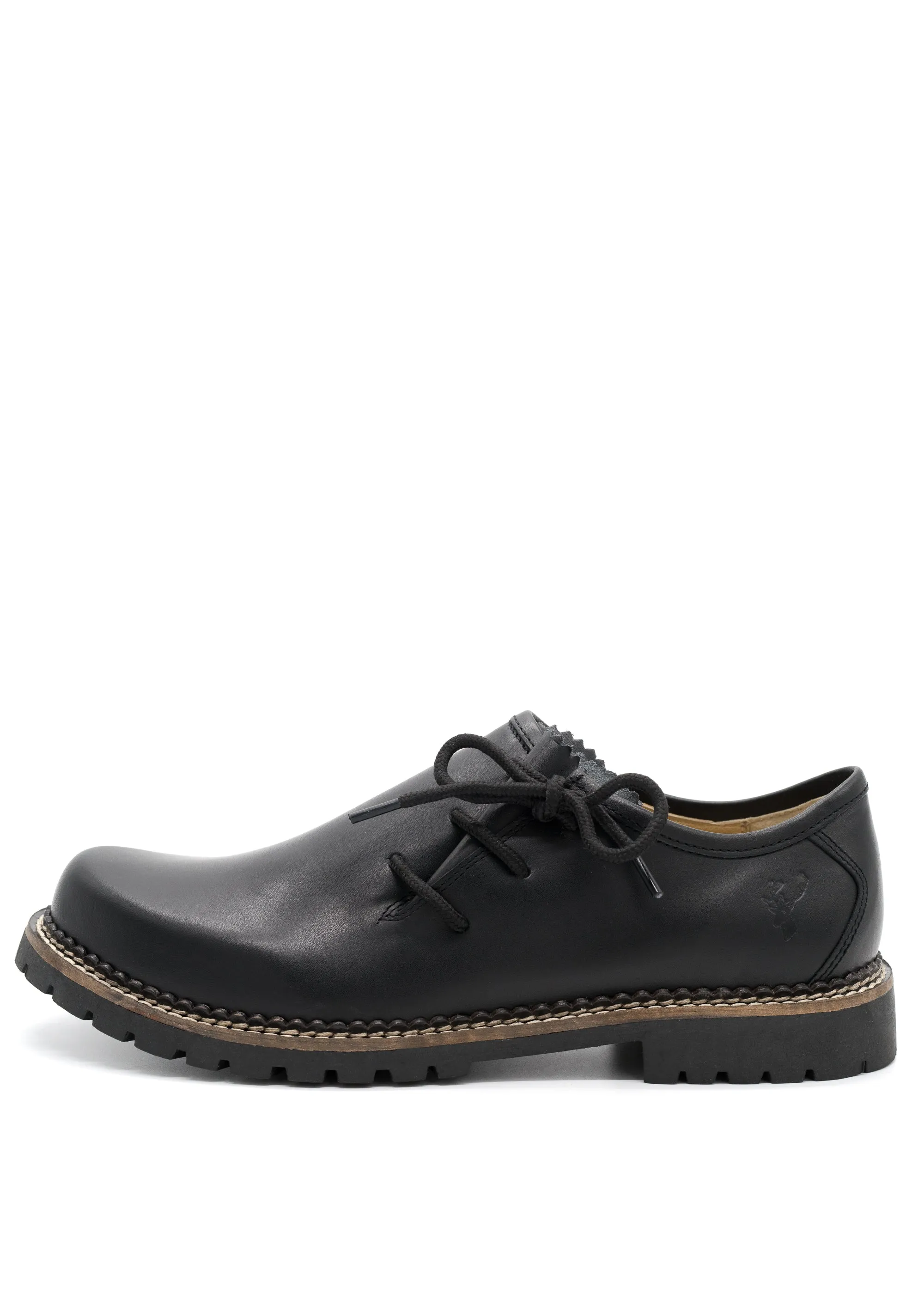 010250-0941    579 H   Spieth & Wensky Gerd Leather Haferl Shoe Black Premium Nappa leather