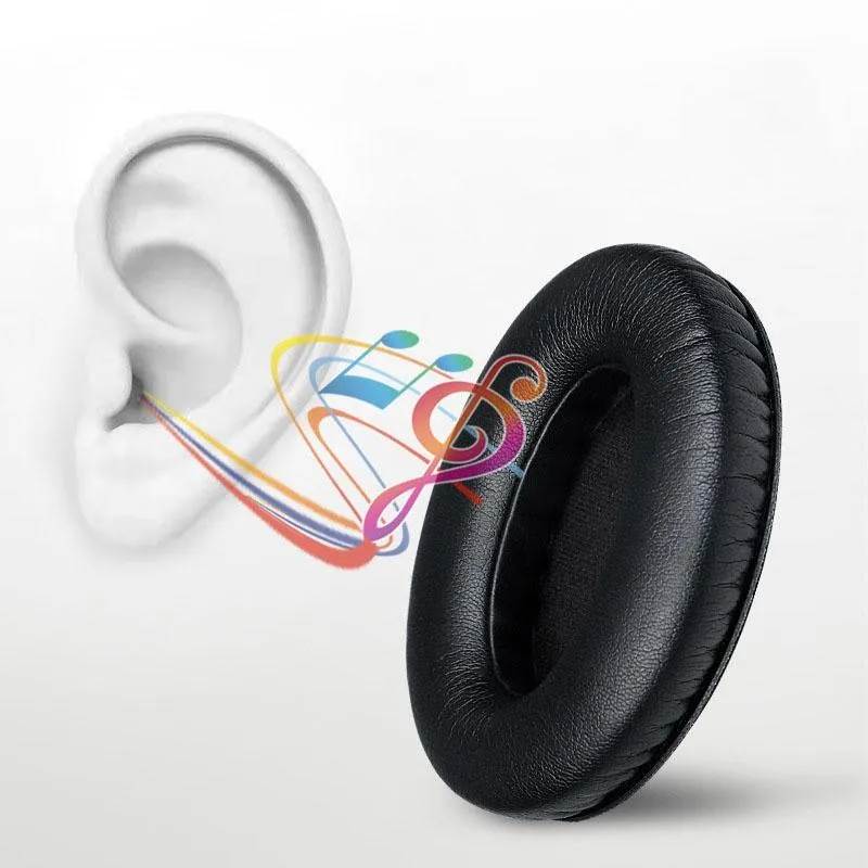 2-pack Breathable Foam Headphone Earmuffs for Sennheiser Hd200 Pro