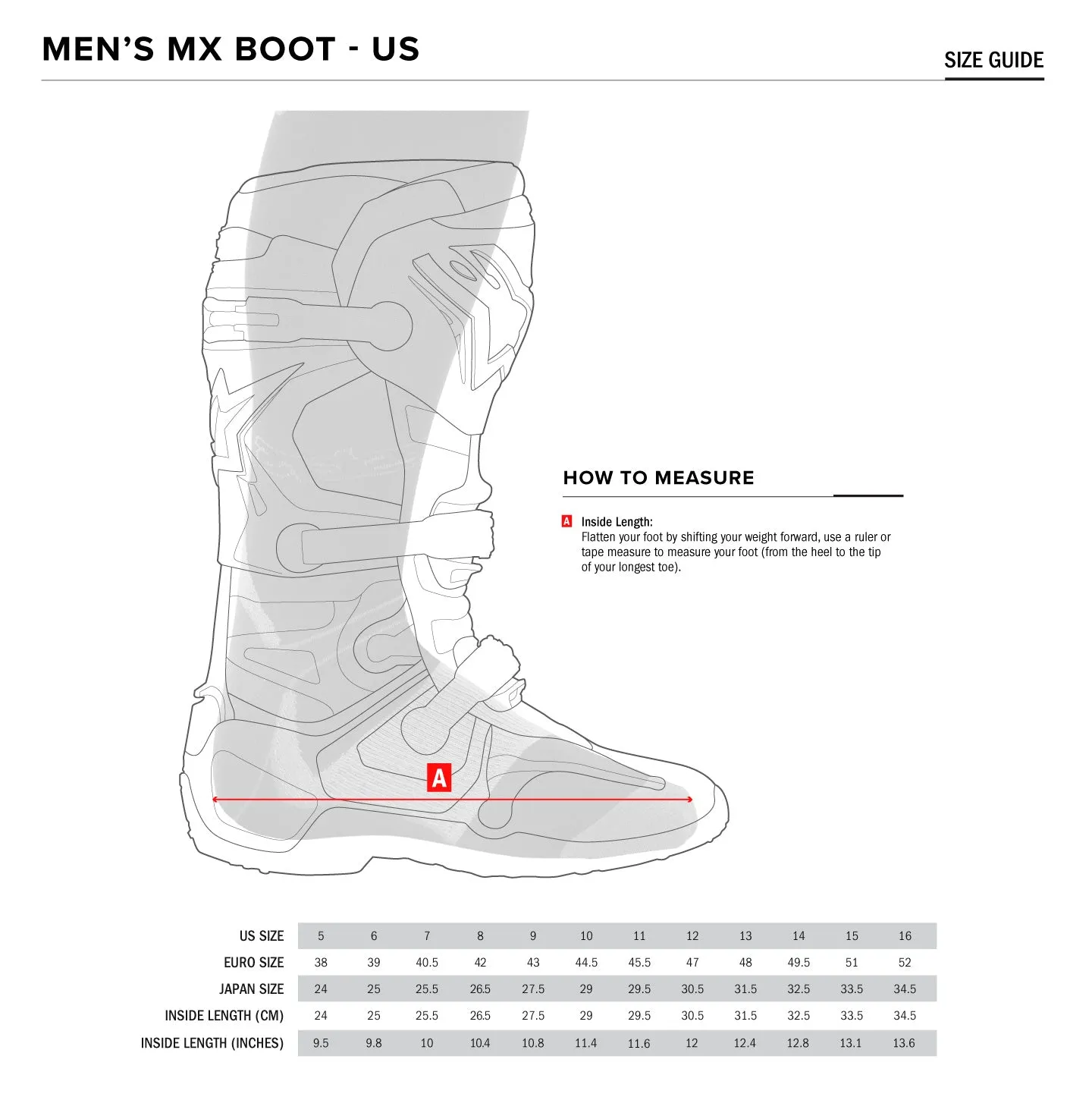 ALPINESTARS TECH 3 MX MOTORCYCLE BOOTS - BLACK/WHITE