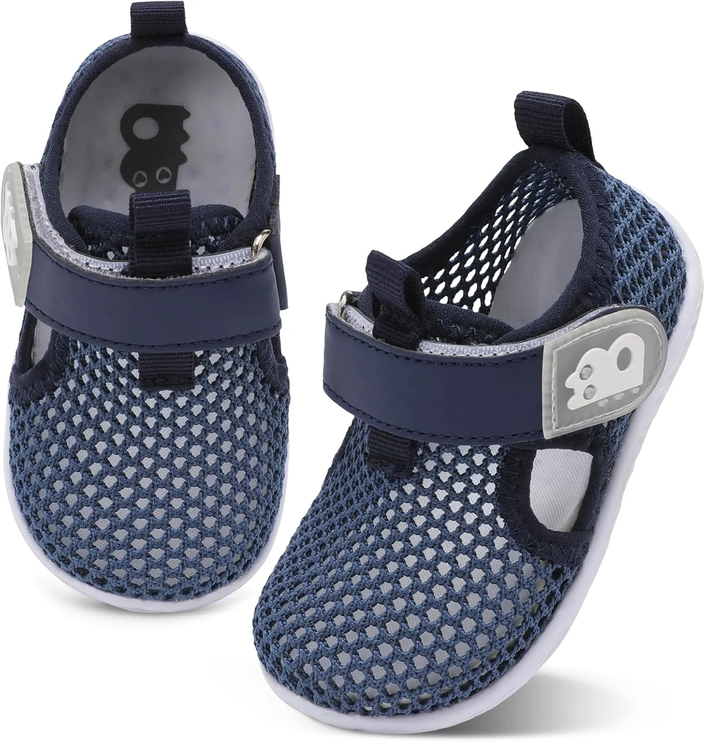 Besroad Toddler Water Shoes Boys Girls Swim Aqua Shoes Breathable Quick Dry Barefoot Sandals for Beach Swimming Pool