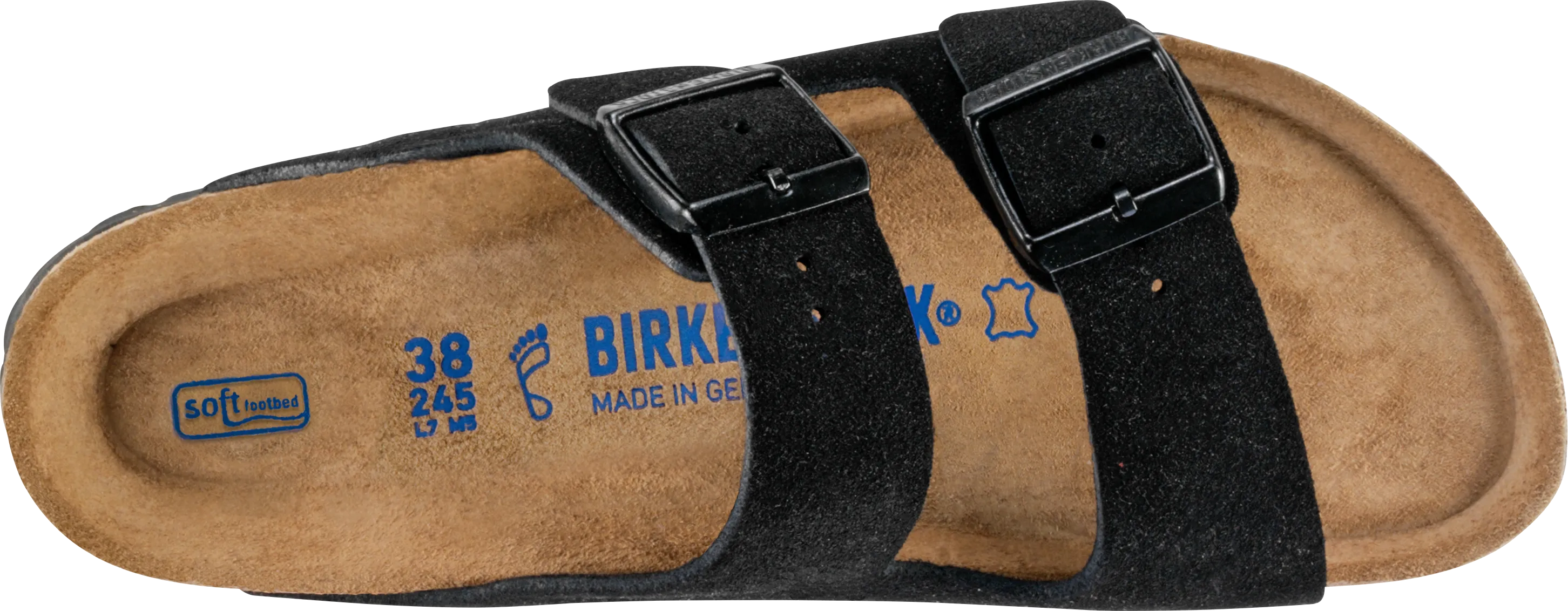 Birkenstock Arizona Suede - Black