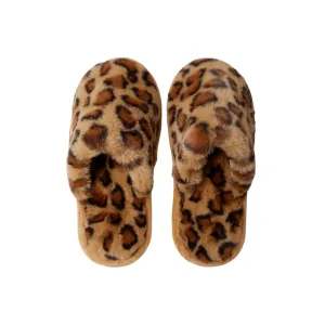 Black Colour Leo Slippers - Leo
