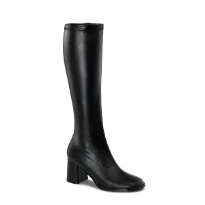 Black Matte Gogo Boots