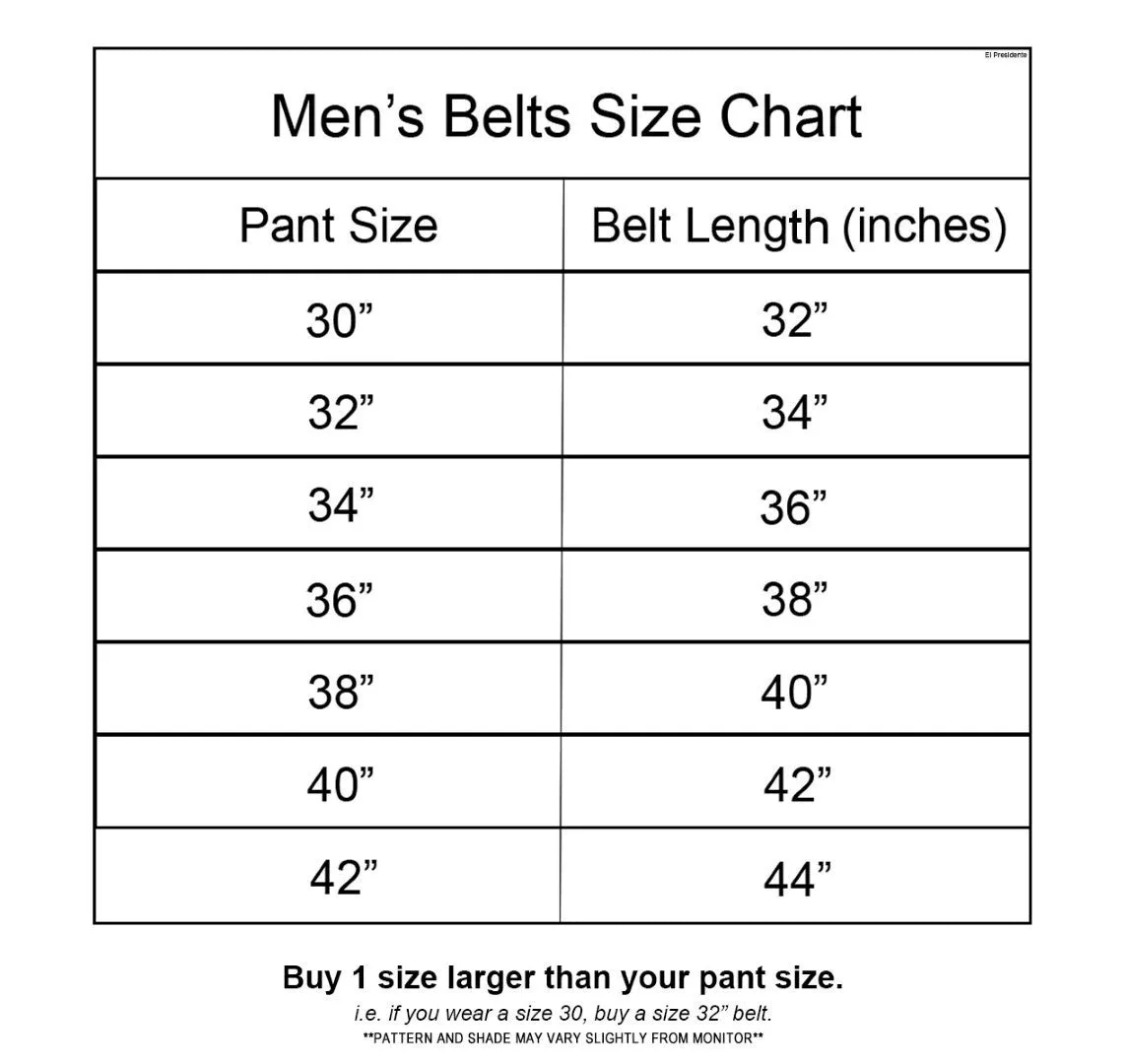 Brown #415 Western Cowboy Belt Leather - Double Prong