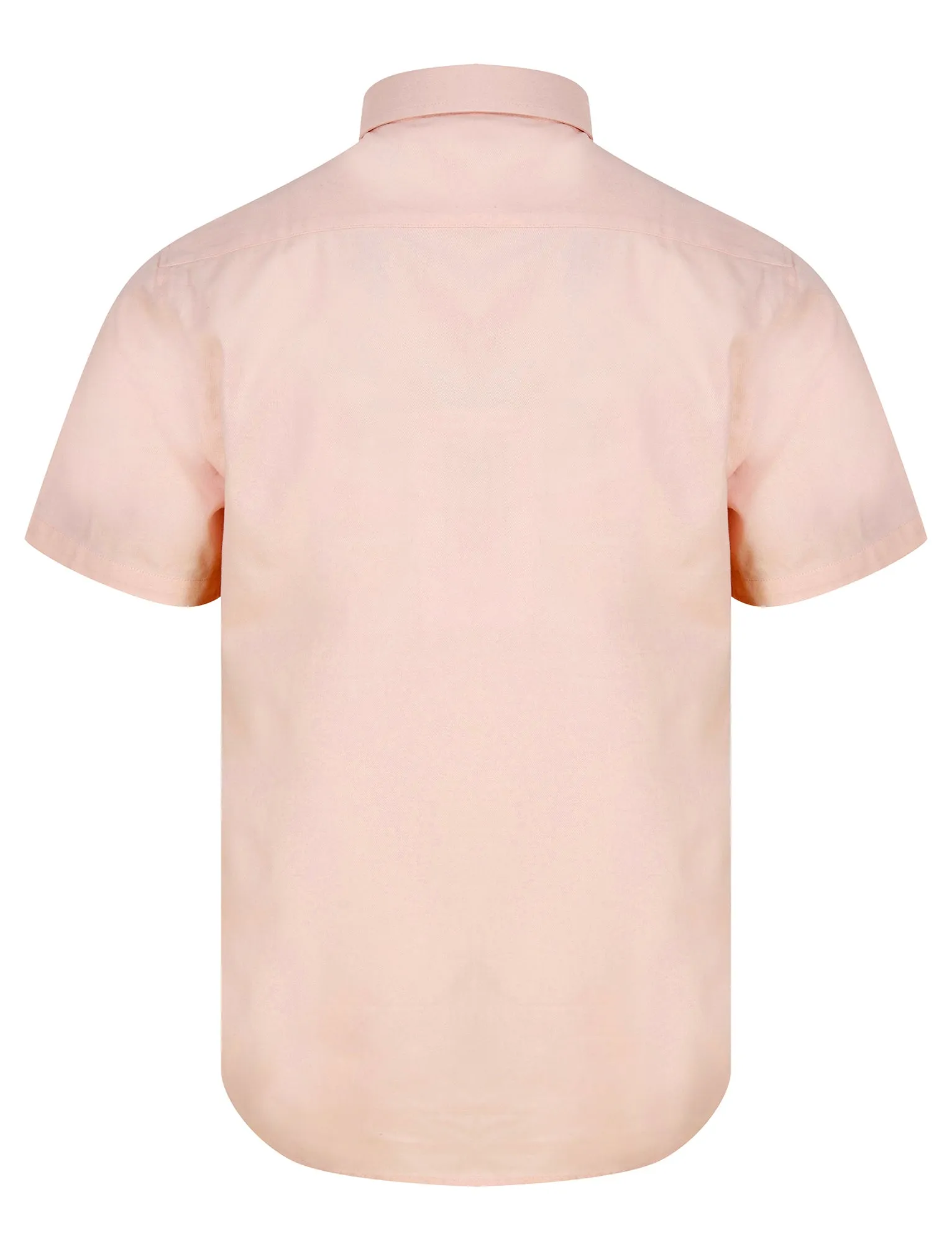 Buster Short Sleeve Cotton Twill Shirt in Ballet Slipper Pink - Kensington Eastside