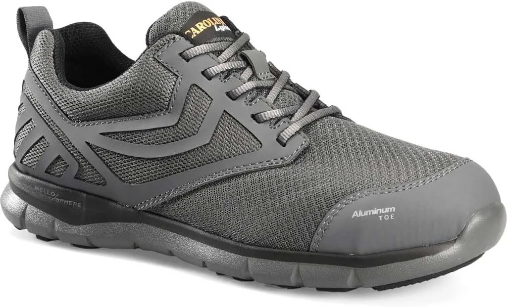 Carolina Derecho Aluminum Toe Work Shoes for Men - Static Dissipative, with Microfiber Upper, EVA Cushion Midsole, and Oil- & Slip-Resistant Outsole