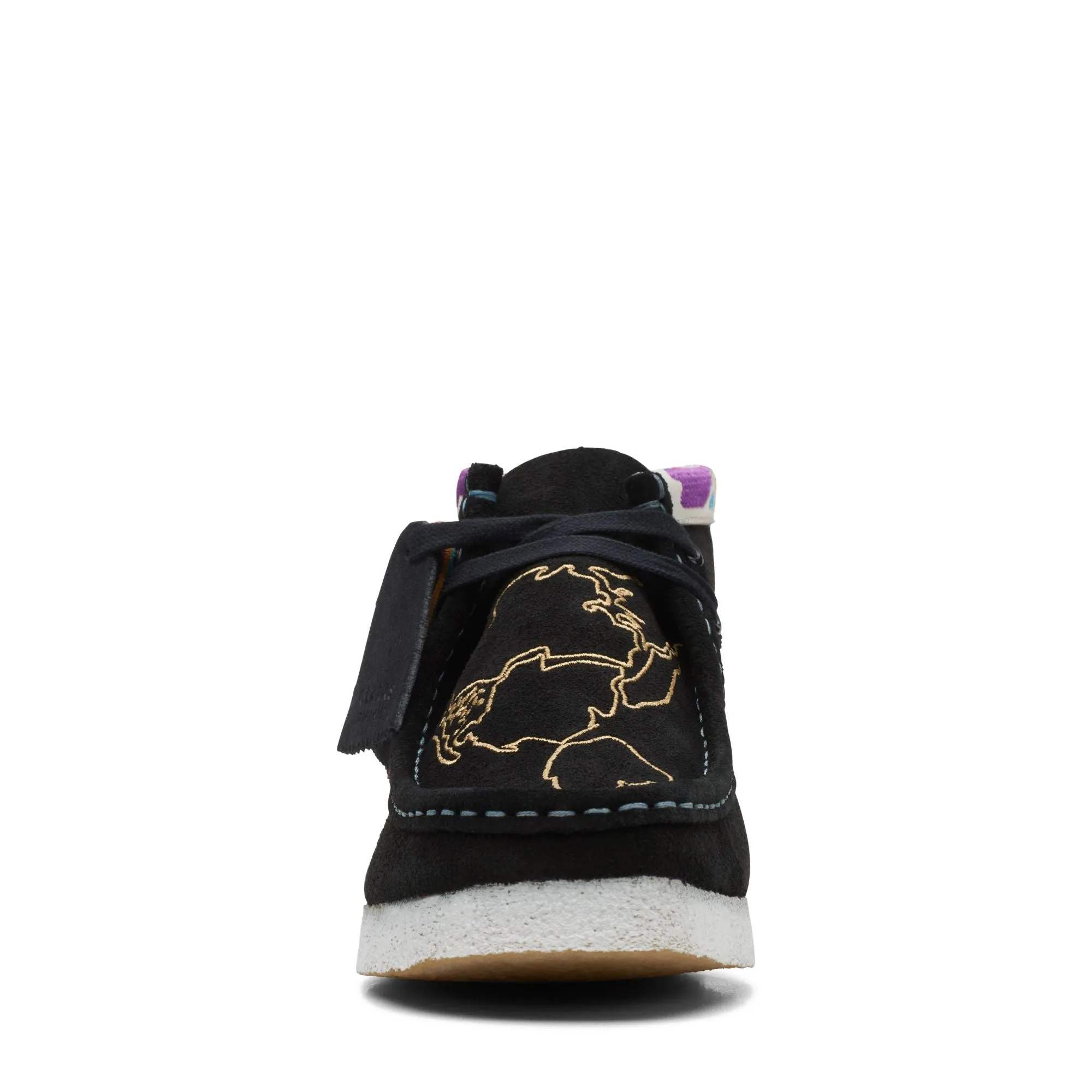 Clarks Originals Wallabee Boot Women’s Black Leather 26168582