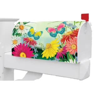 Daisy Boots Mailbox Cover