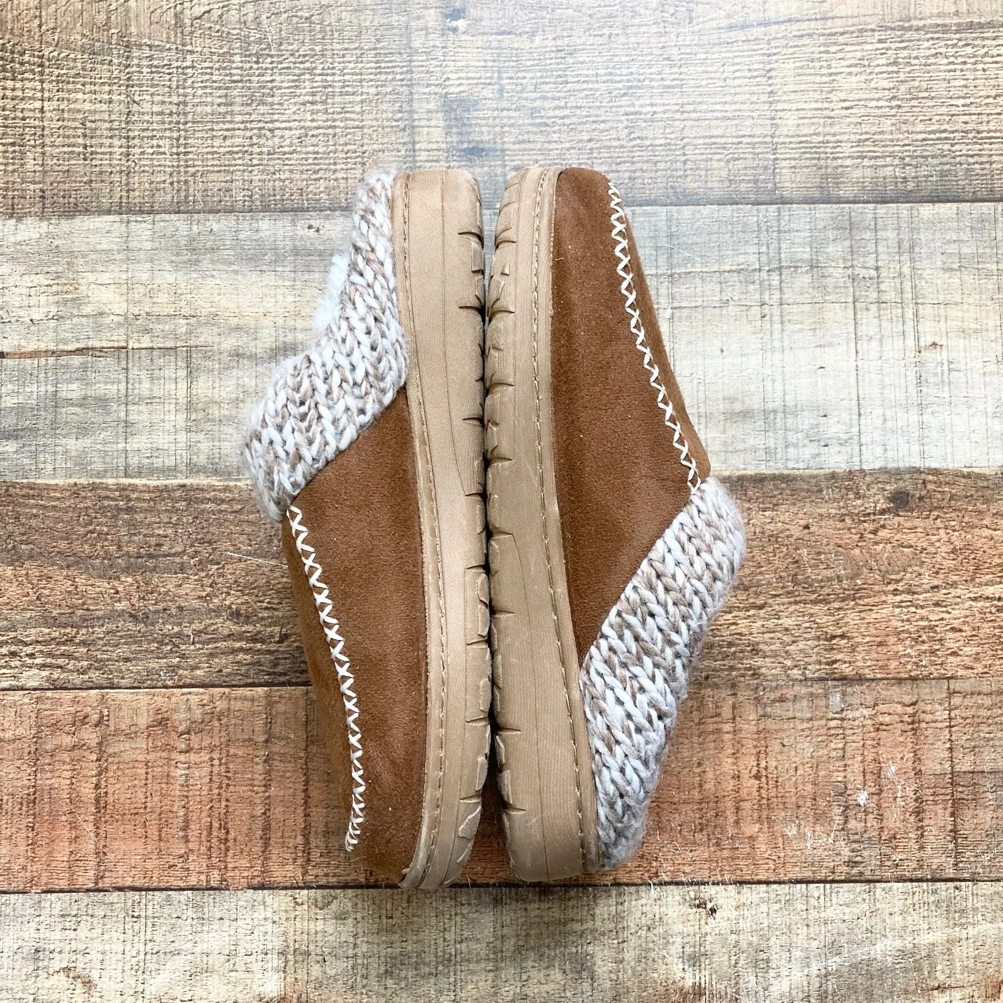 Dearfoams Cozy Comfort Slippers- Size 7/8