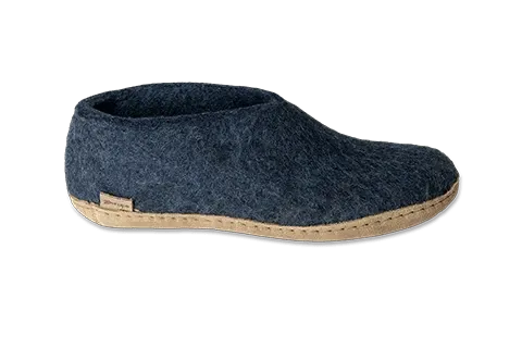 Glerup Leather Sole Shoe Slipper