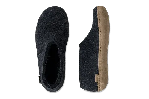 Glerup Leather Sole Shoe Slipper