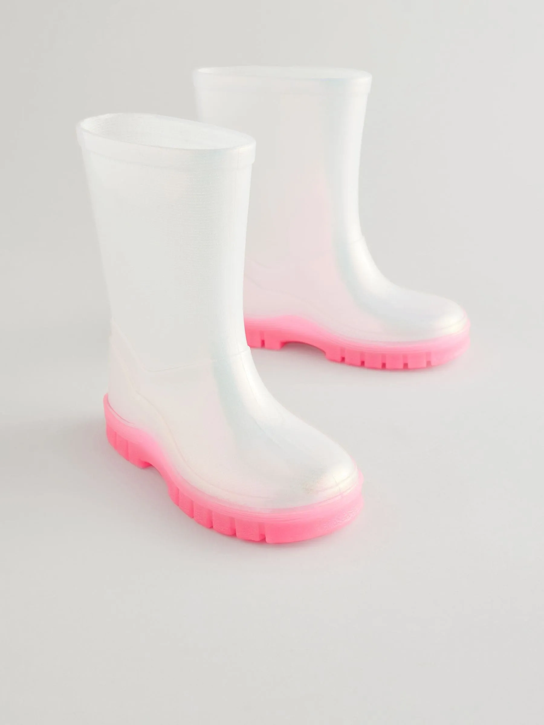Iridescent PVC Wellies