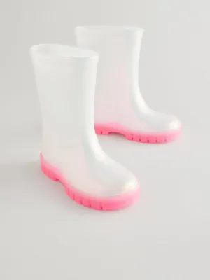 Iridescent PVC Wellies