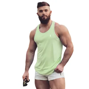 JJ Malibu Microfiber Dri-fit tank mint green
