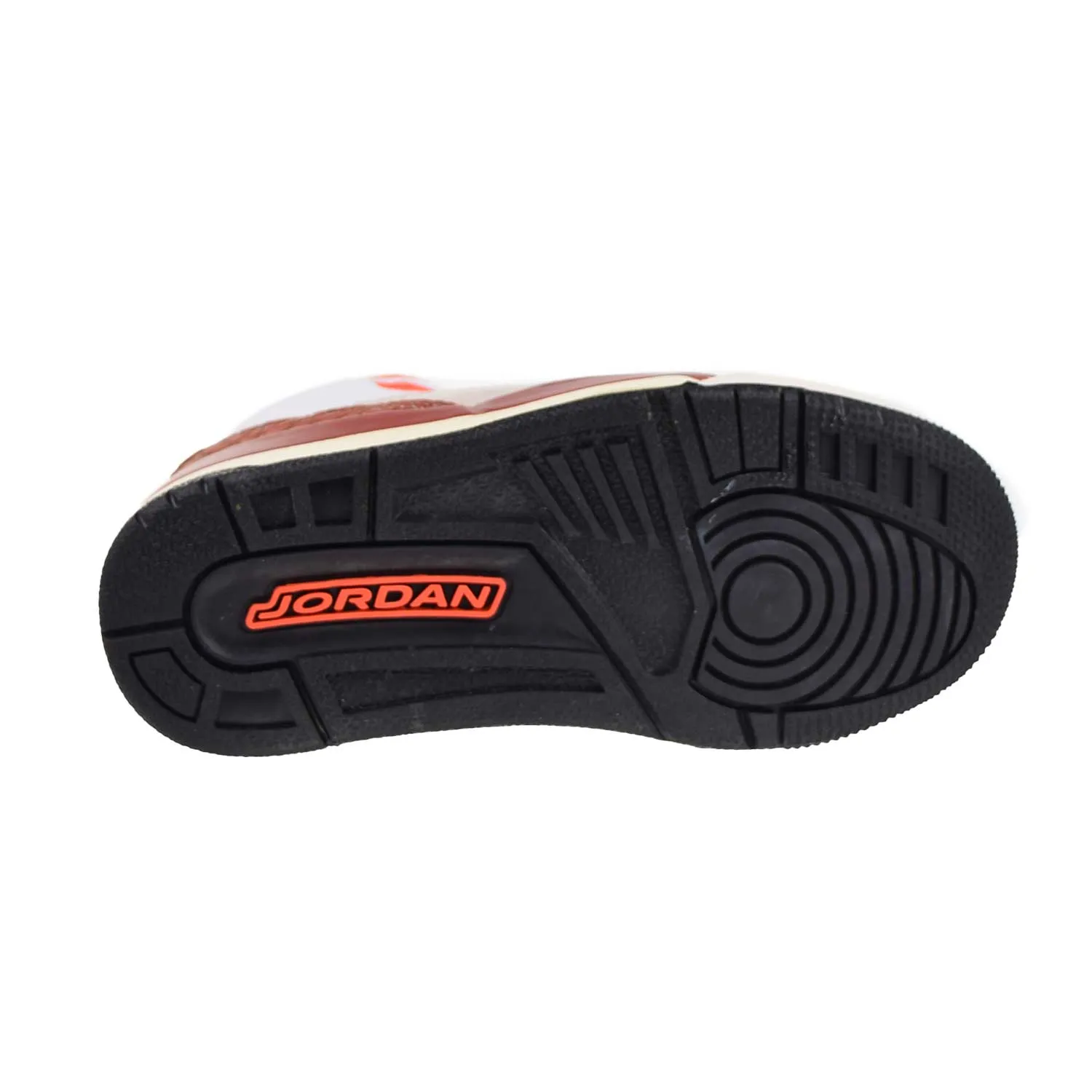 Jordan 3 Retro SE (PS) Little Kids' Shoes Summit White-Mars Stone-Orange