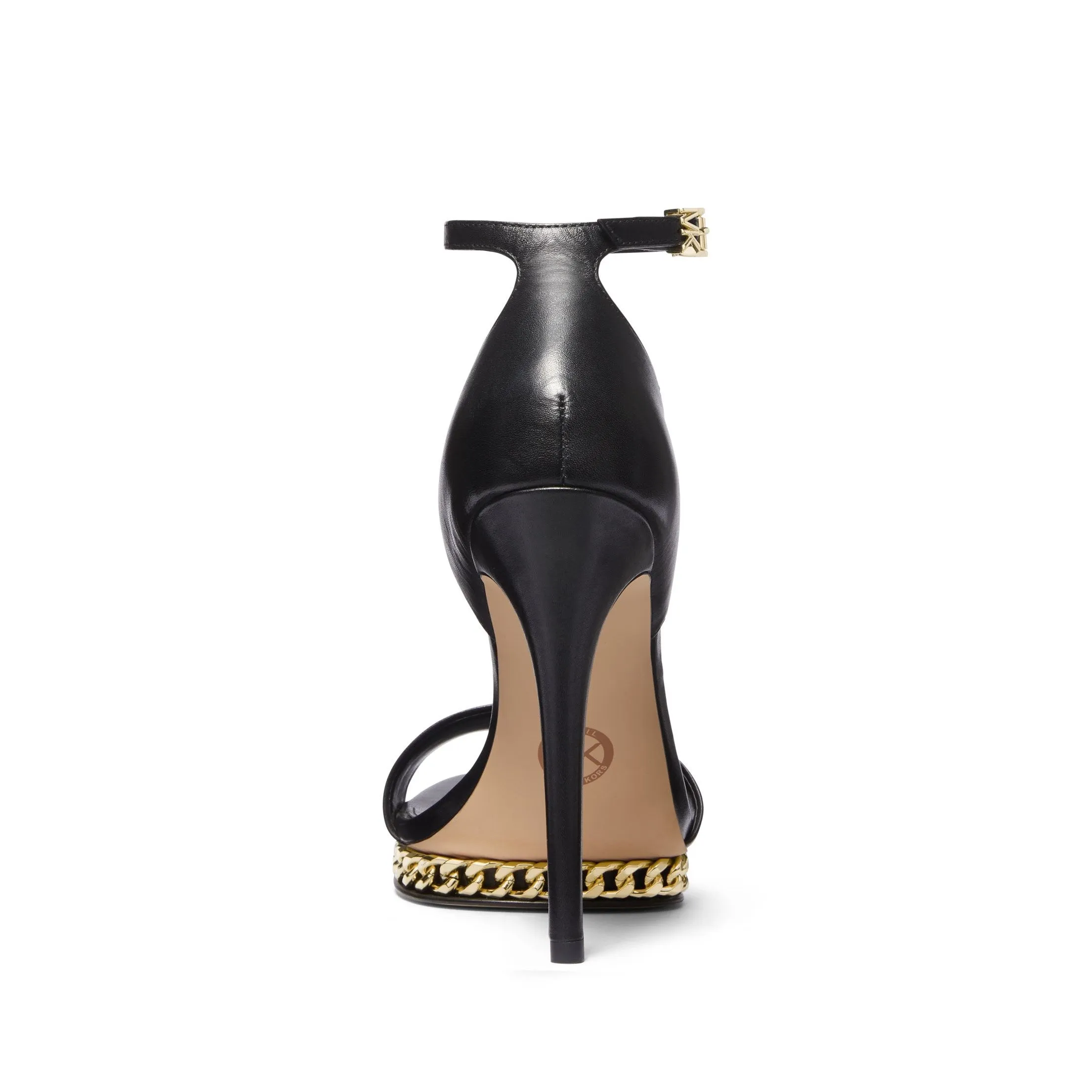 Jordyn Embellished Leather Platform Sandal
