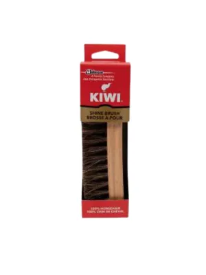 Kiwi Horse Hair Shine Brush
