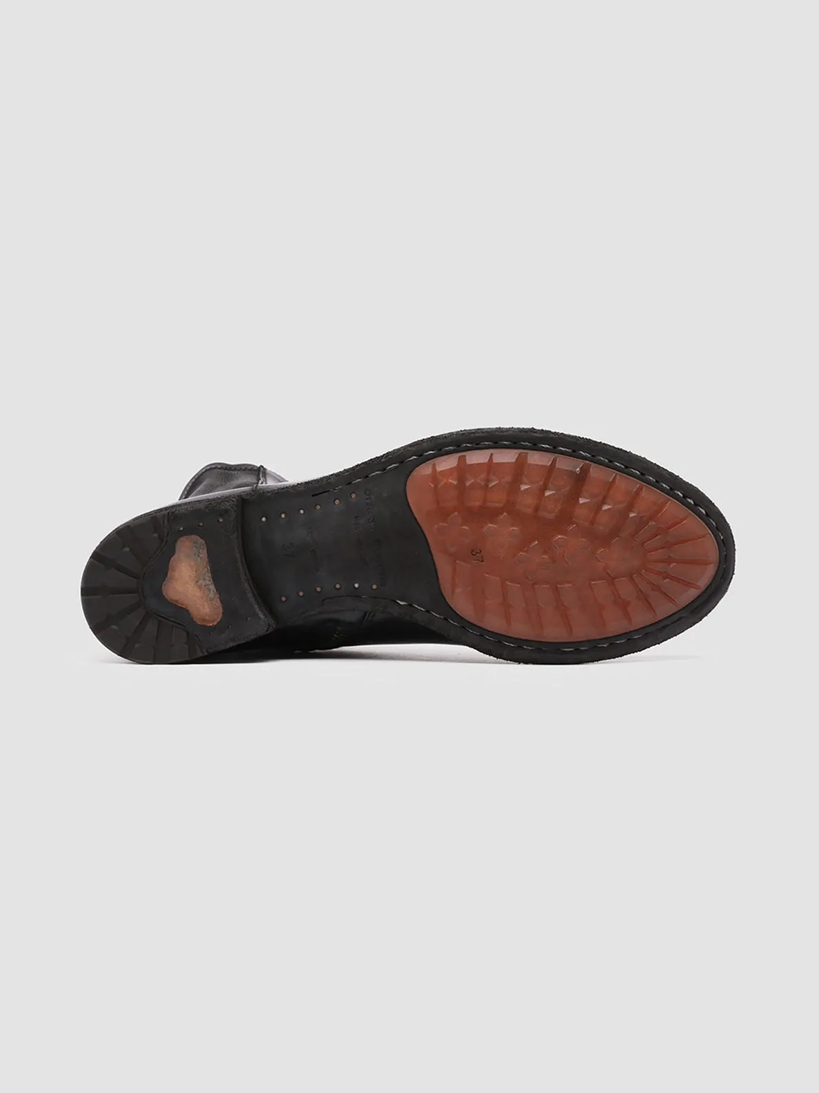 LEXIKON 135 - Black Leather Booties