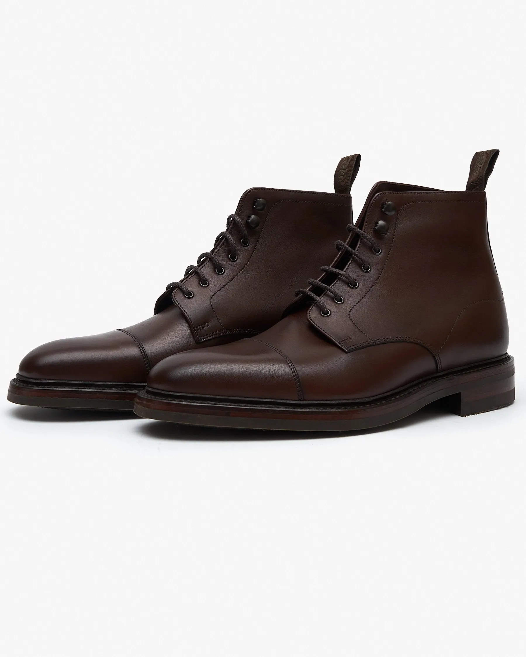 Loake 1880 Country Roehampton Derby Boot - Dark Brown