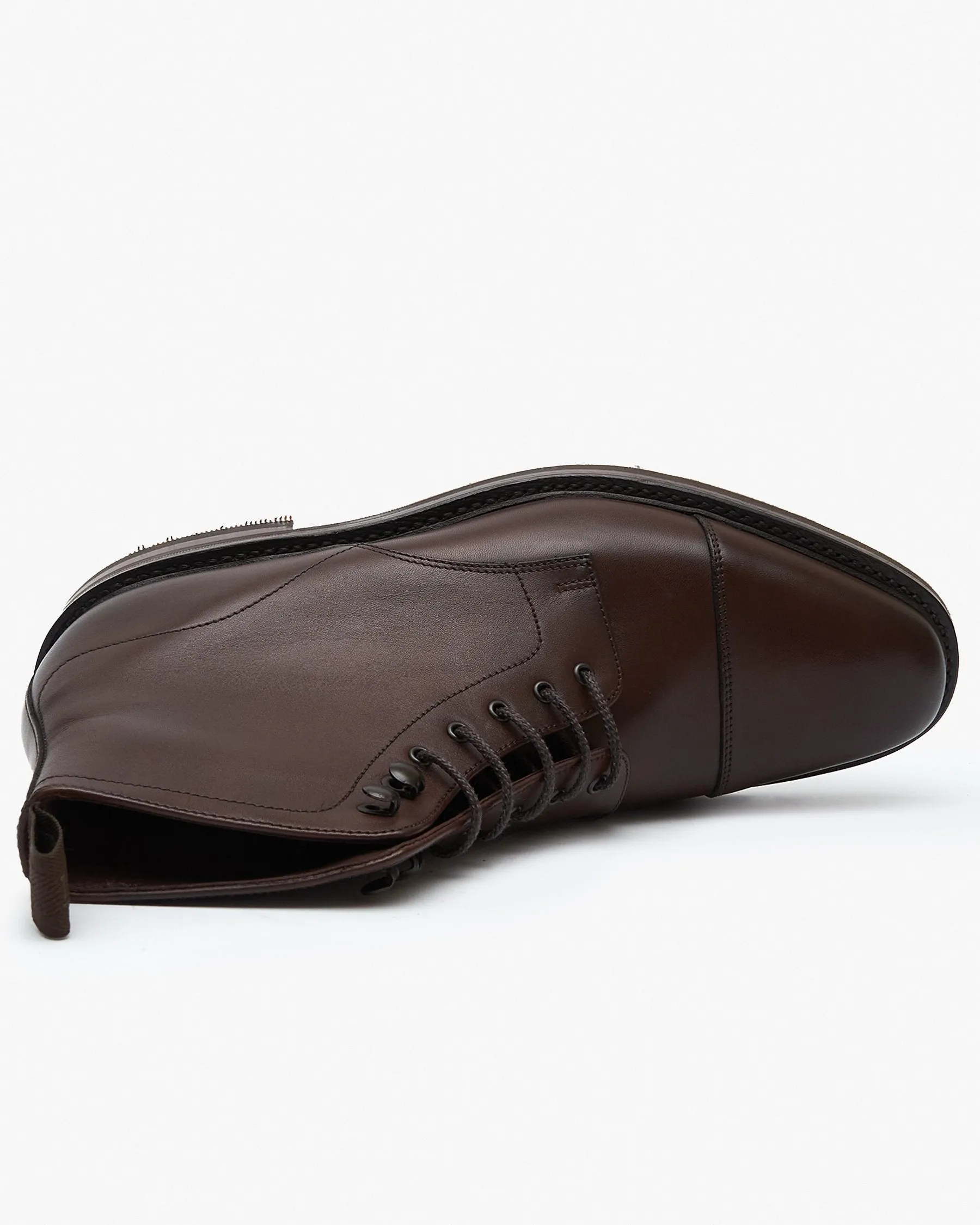 Loake 1880 Country Roehampton Derby Boot - Dark Brown