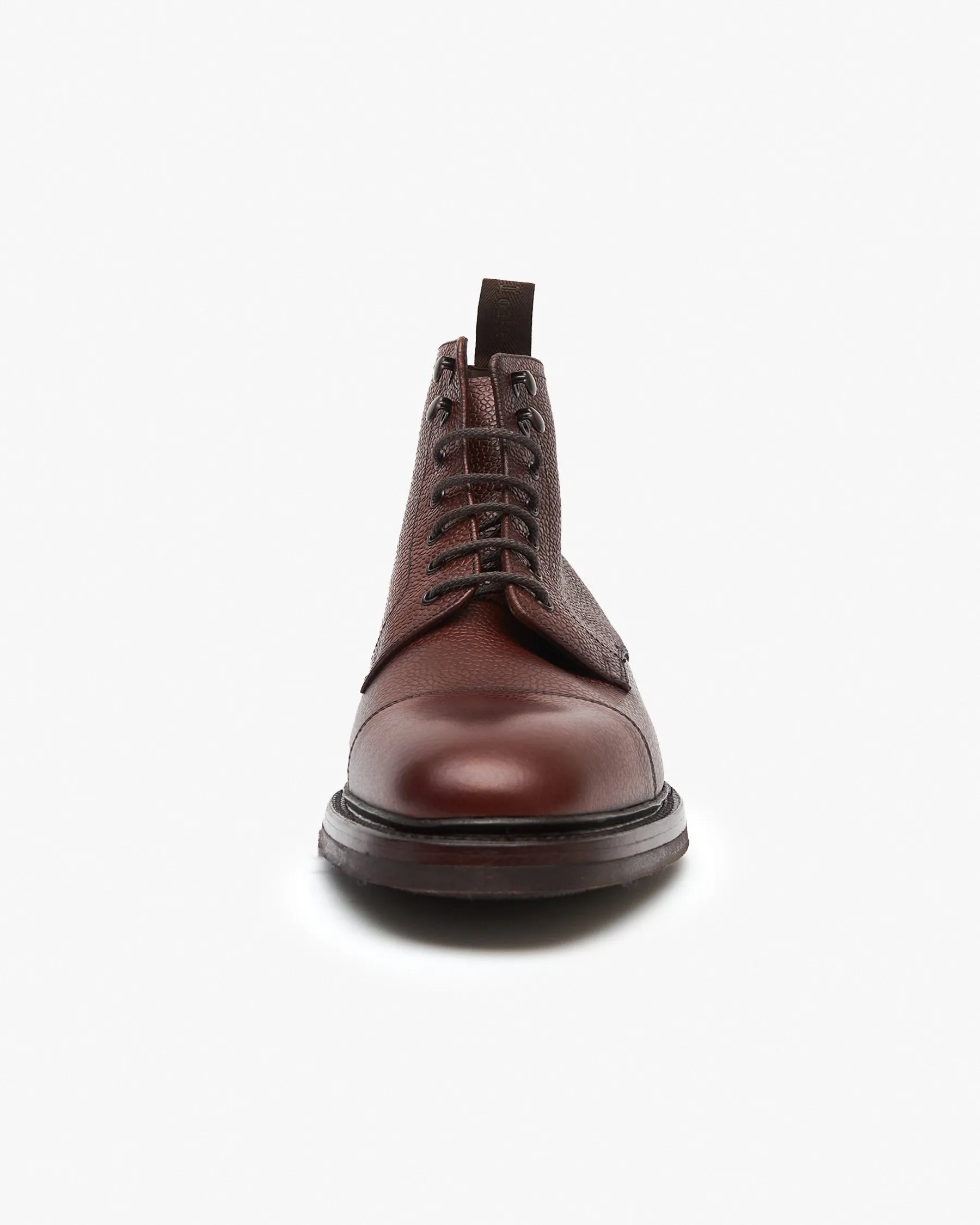 Loake 1880 Country Roehampton Derby Boot - Oxblood Grain