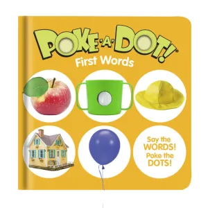 Melissa & Doug Poke-A-Dot: First Words Board Book