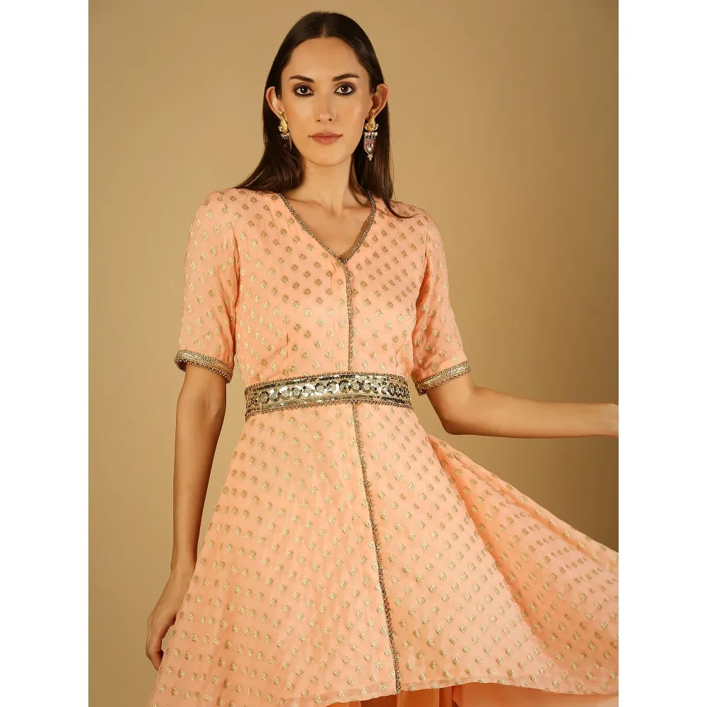 MONK & MEI Tamanna-Belt-Peach
