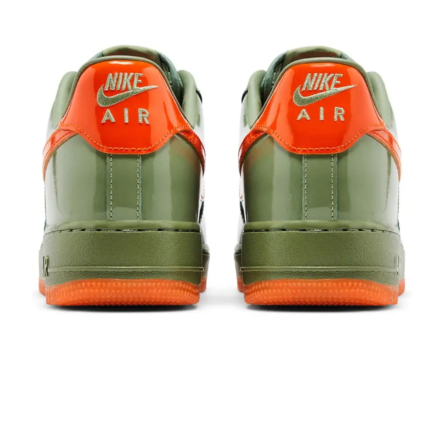 Nike Air Force 1 Low '07 Premium 'Oil Green Safety Orange'