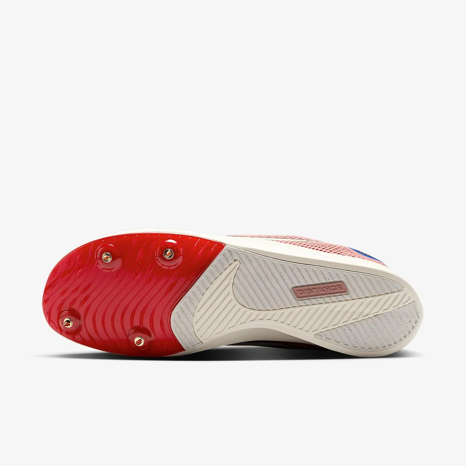 Nike Rival Distance Track & Field Distance Spikes (HQ3493-600, Red Stardust/Malachite/University Red/Pale Ivory)