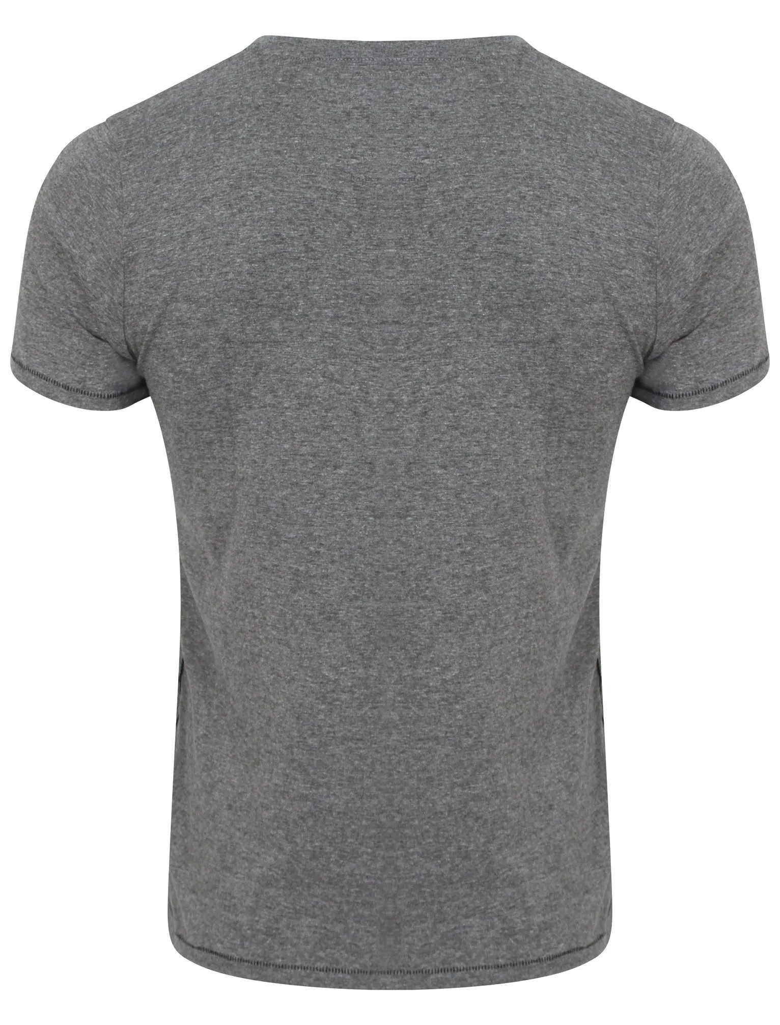 San Fran Motif T-Shirt in Mid Grey Marl - Dissident