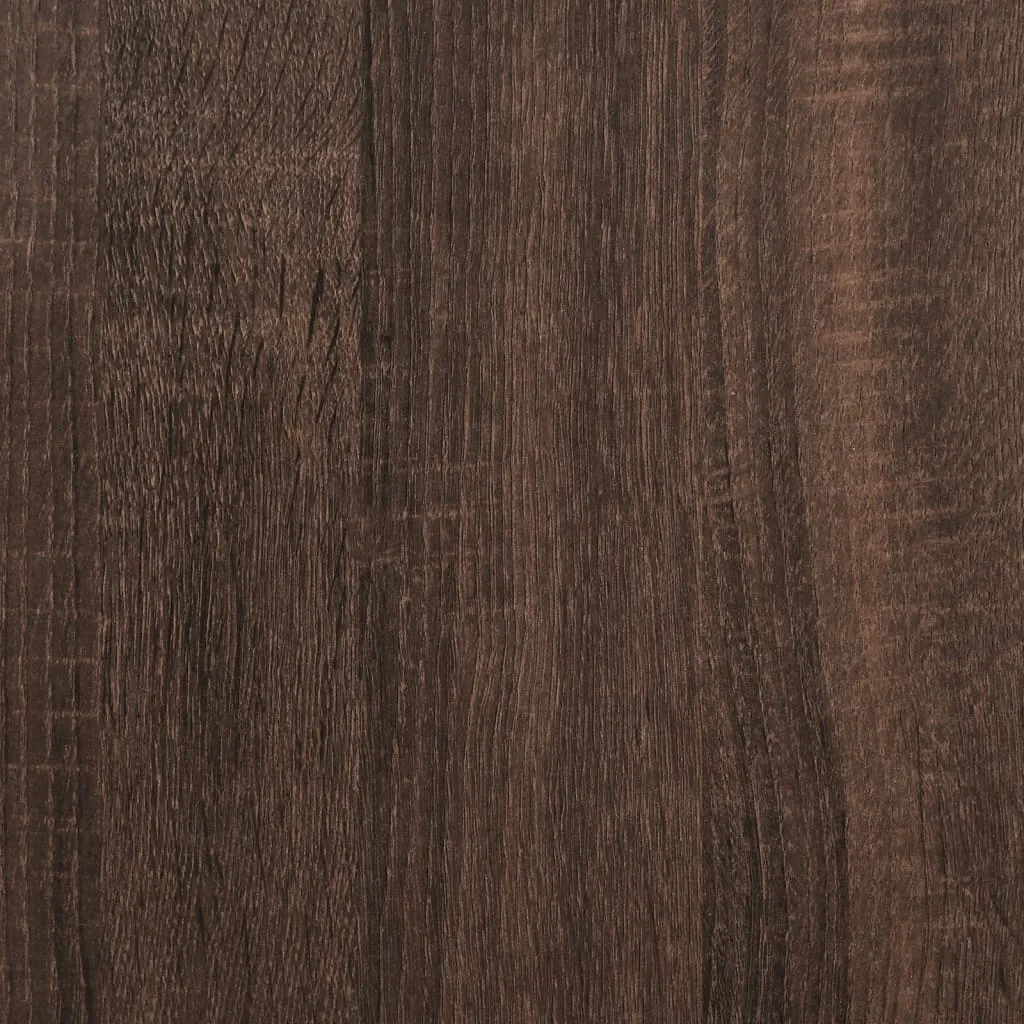 Shoe Cabinet Brown Oak 60x42x69 cm Engineered Wood