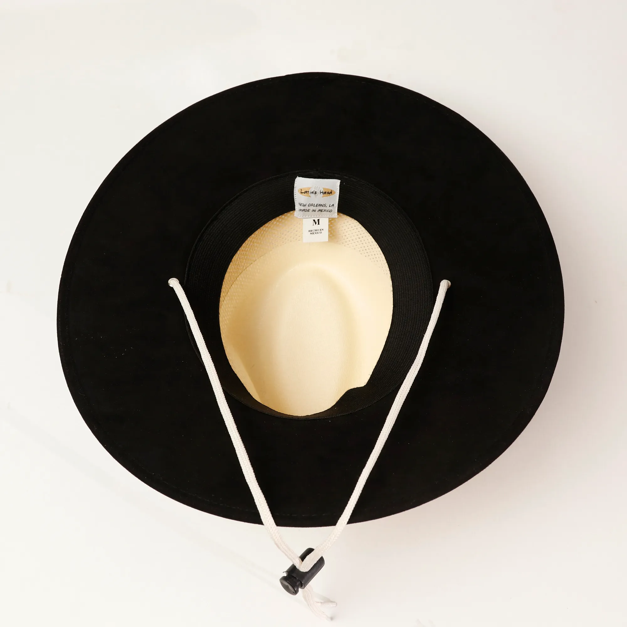 Suede Straw Hat