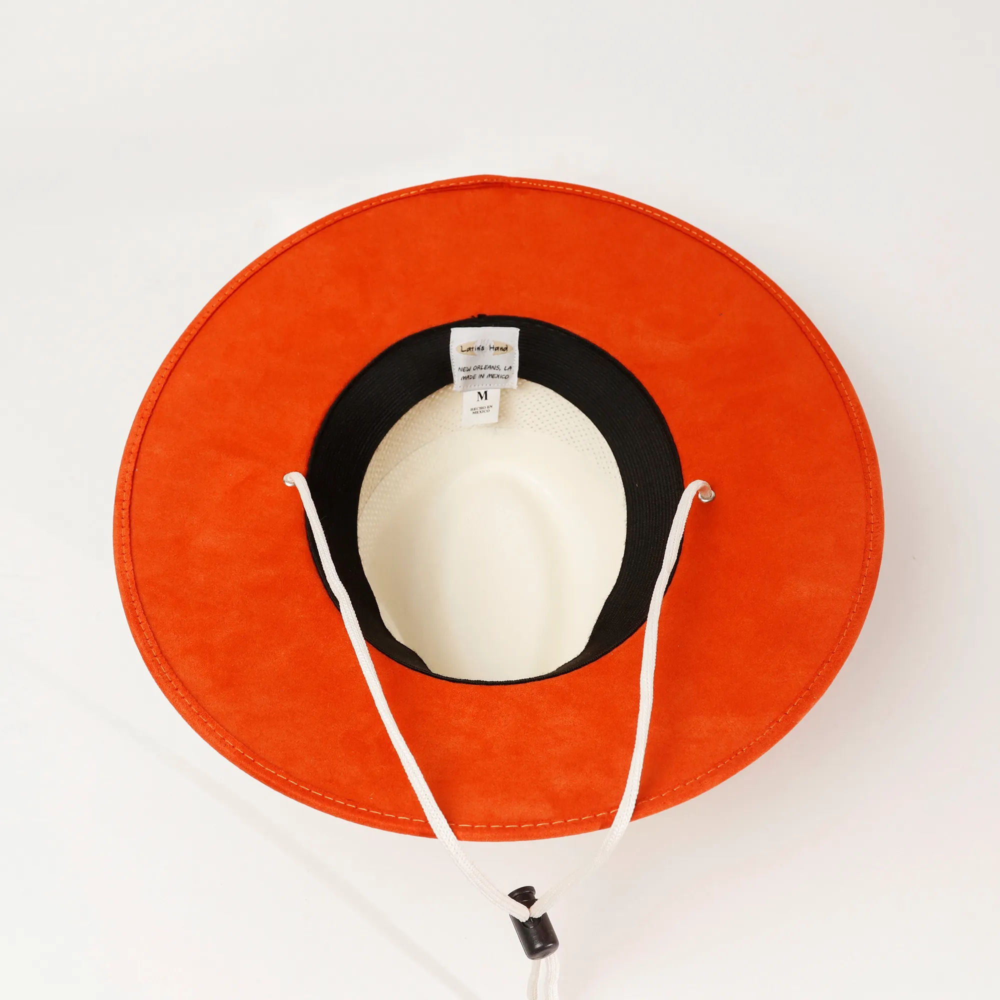 Suede Straw Hat