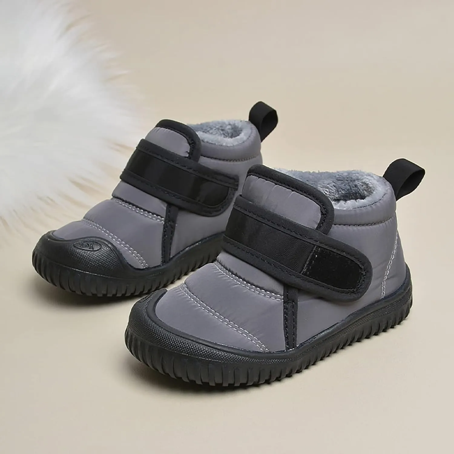 Toddler Unisex Winter Snow Boots Boys Girls Cold Weather Faux  Thermal Lined Winter Anti Boots for Girls Color
