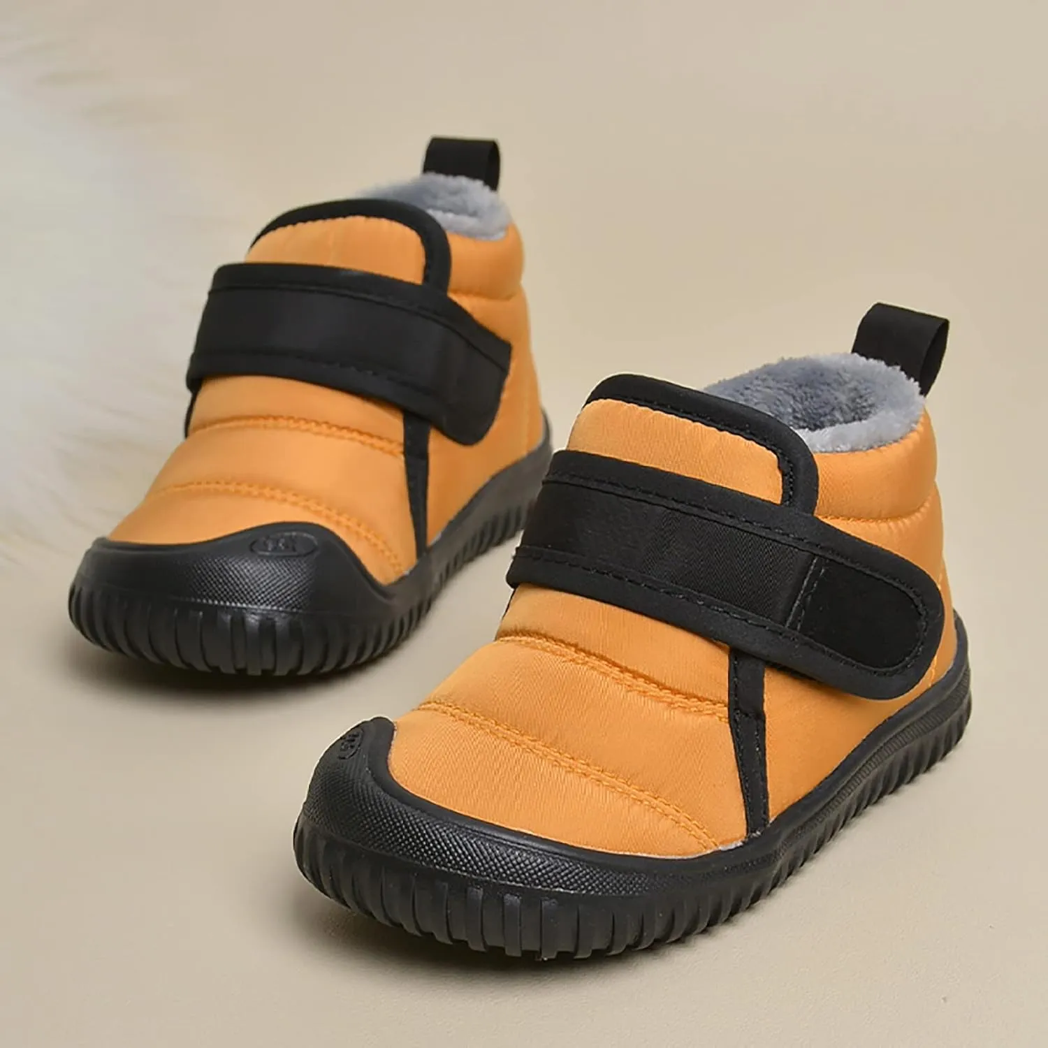 Toddler Unisex Winter Snow Boots Boys Girls Cold Weather Faux  Thermal Lined Winter Anti Boots for Girls Color