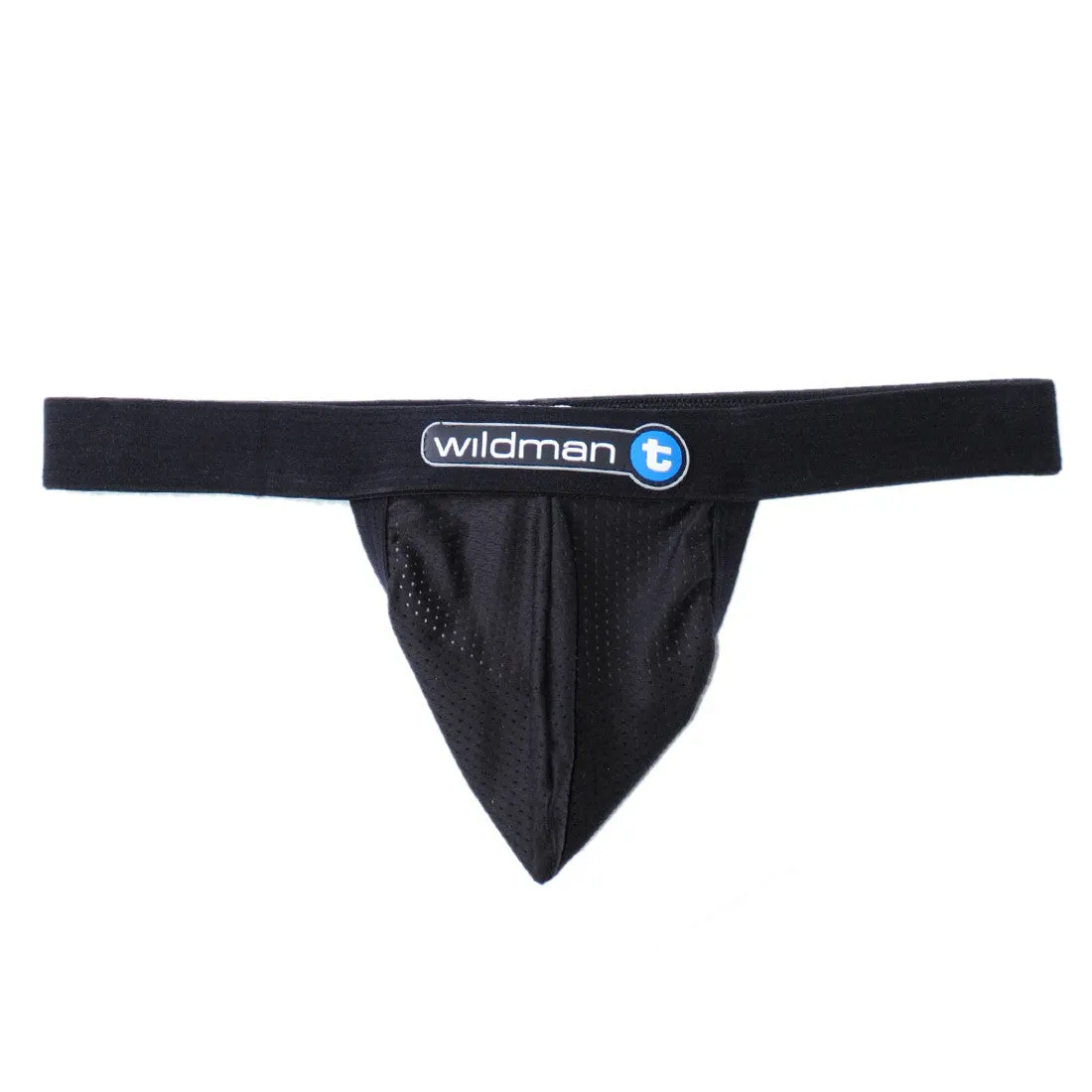 WildmanT Raw Strapless Mesh Jock Black