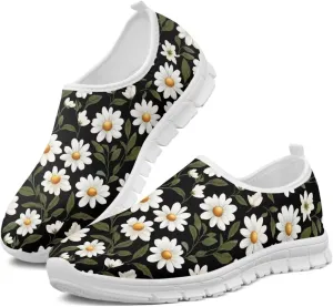 Women's Sneakers Casual Low-Top Slip-On Sport Sneakers Breathable Outdoor Comfortable Lightweight Walking Shoes for Teen Girls US 5.5-11.5
