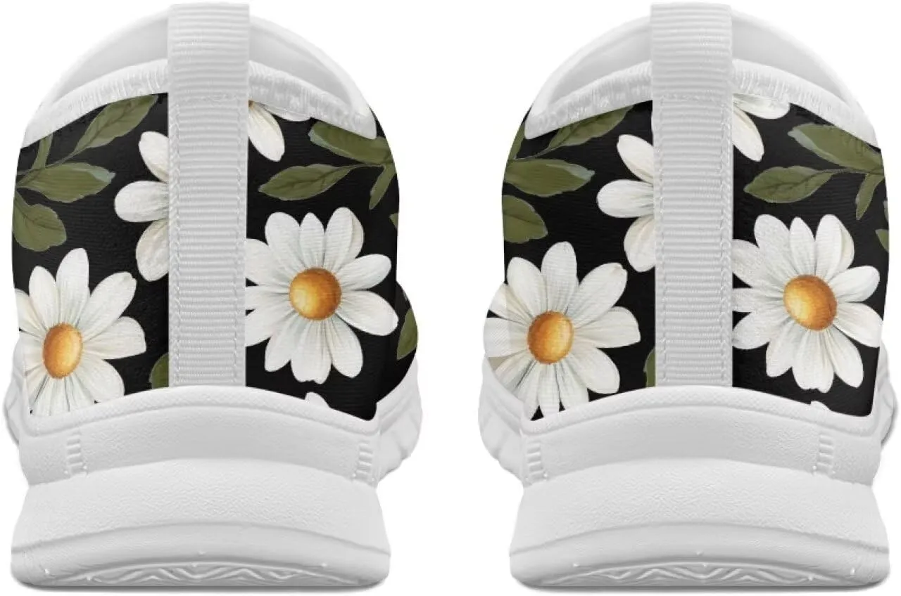 Women's Sneakers Casual Low-Top Slip-On Sport Sneakers Breathable Outdoor Comfortable Lightweight Walking Shoes for Teen Girls US 5.5-11.5